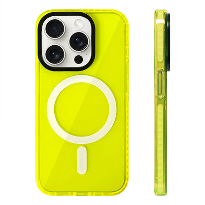 Transparent Neon Magsafe Case (for iPhone)