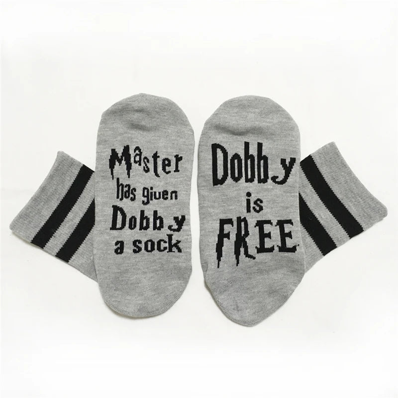 Dobby is Free Harry Potter Socks