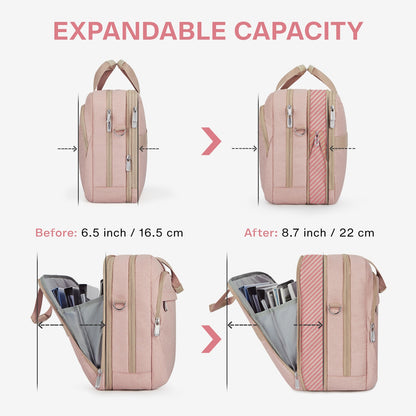 Large Expandable Office Briefcase by Bagsmart