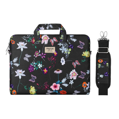 MOSISO Printed Laptop Shoulder Bag – 13–17.3 Inch