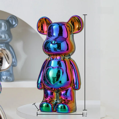 Shiny Bear Home Décor Figurine 17/27cm
