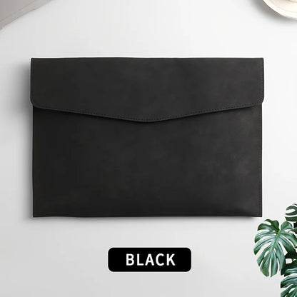 Faux Leather A4 Document Wallet
