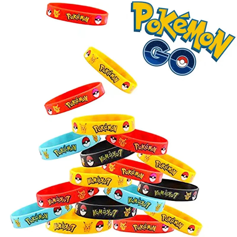 Pokémon Silicone Wristbands (12pcs)