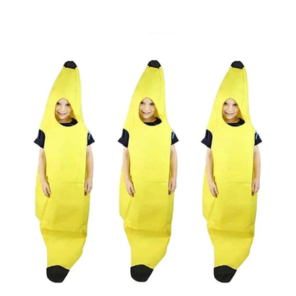 Kids & Adult Banana Funny Costume