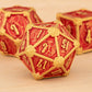 Dungeons and Dragons Metal Dice Set