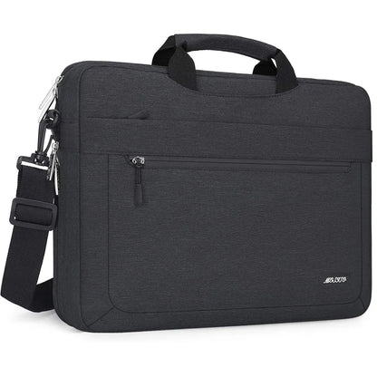 Mosiso Solid Colour Office Laptop Shoulder Bag