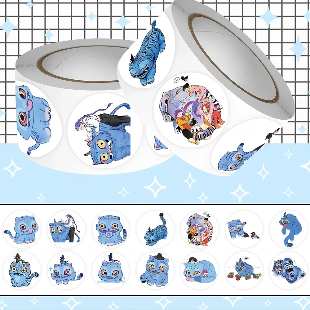 Sticker Decals of K-Pop Demon Hunters