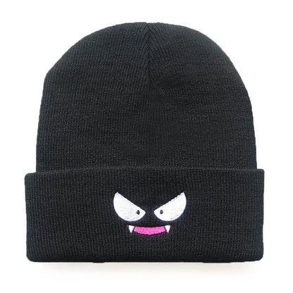 Adult Knit Beanie with Pokémon Faces
