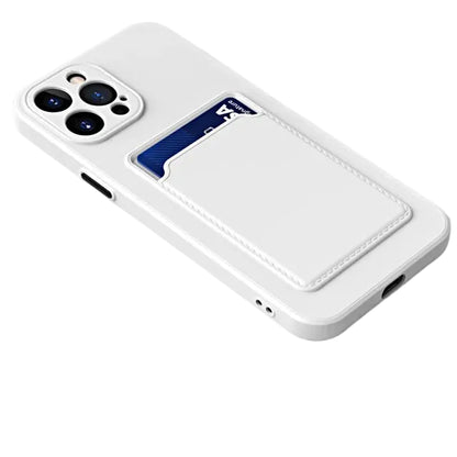 Luxury Soft Silicone Wallet Phone Case (for iPhone)