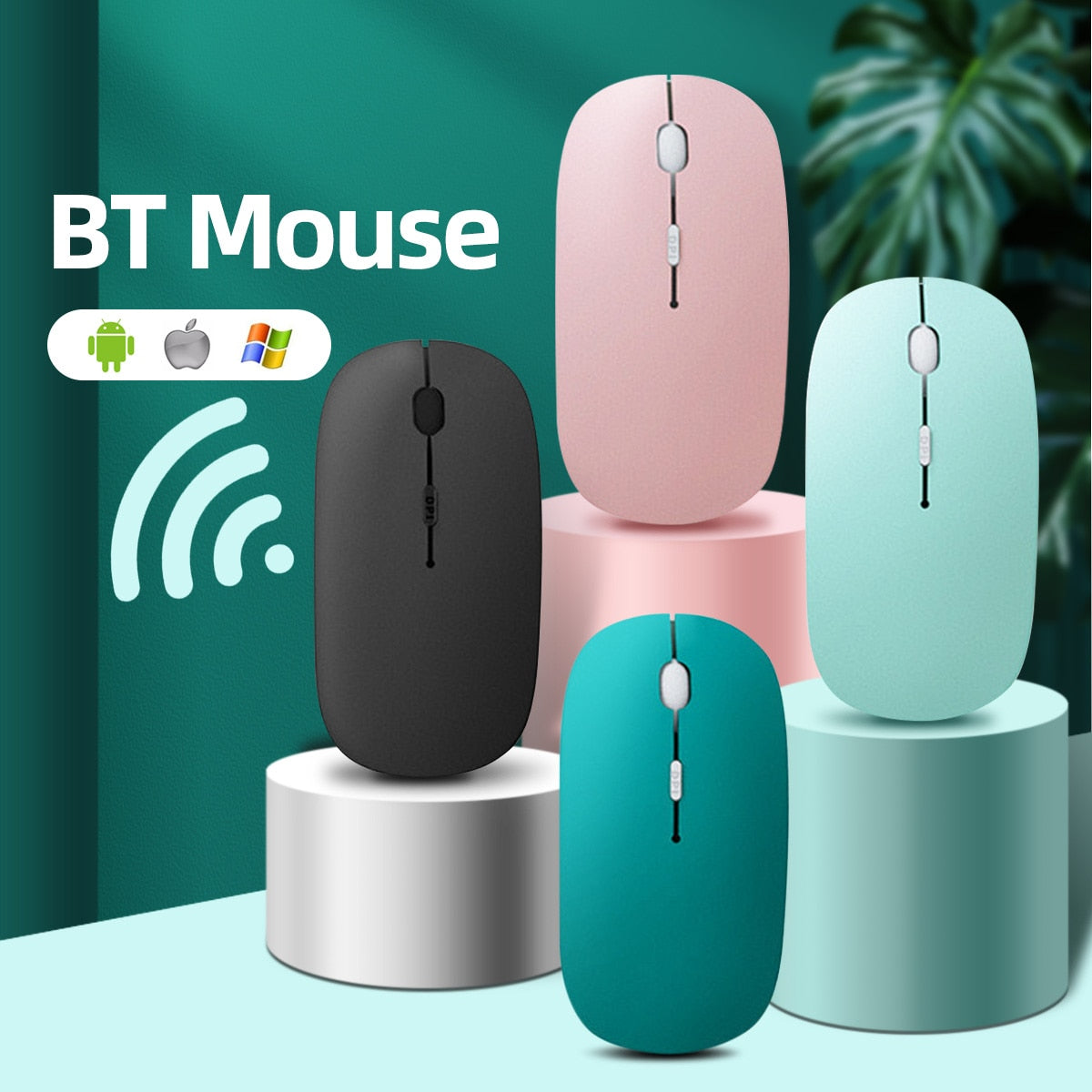Anmone Bluetooth Mouse for Tablets & Computers