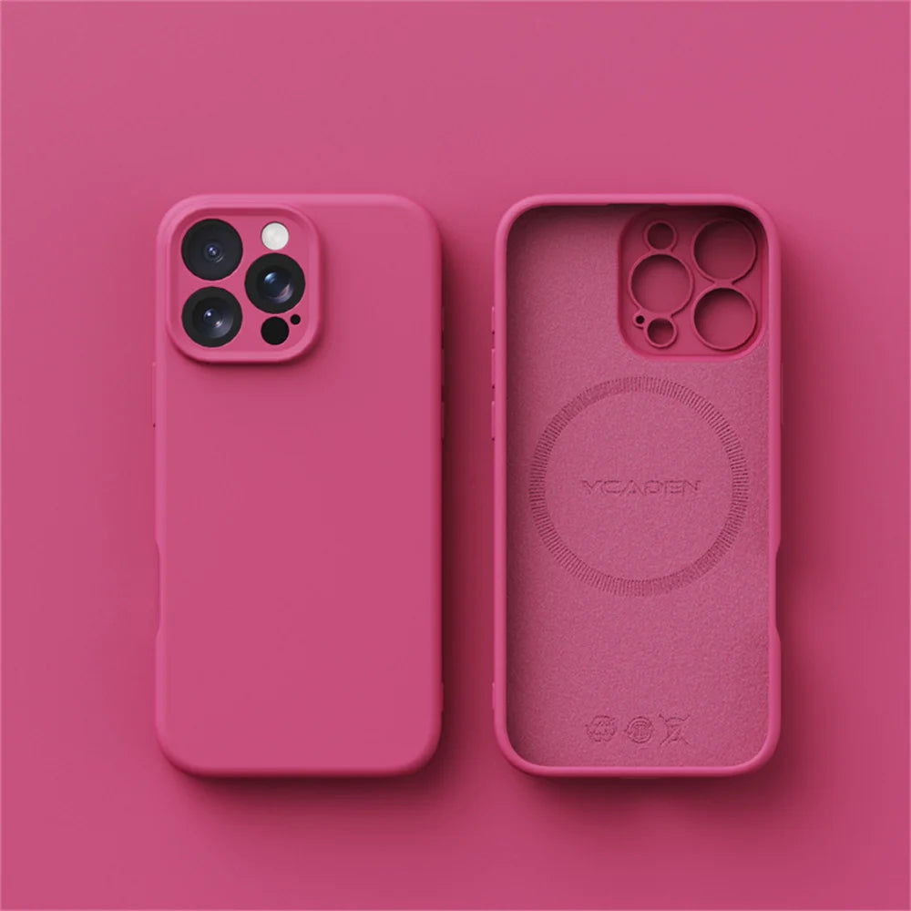 Luxury Liquid Silicone Phone Case (for iPhone)