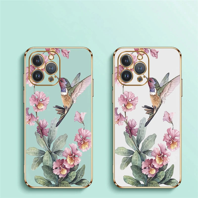 Hummingbird Garden Phone Case (for iPhone)