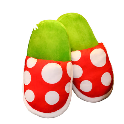 Adult Novelty Slippers of Super Mario Piranha Plant