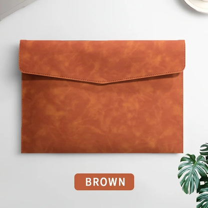 Faux Leather A4 Document Wallet