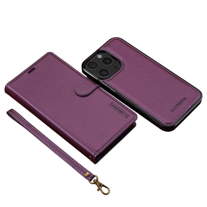 2 in 1 Leather Flip Removable iPhone Case