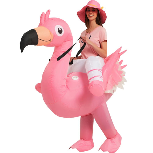 Kids & Adults Costume of Inflatable Flamingo