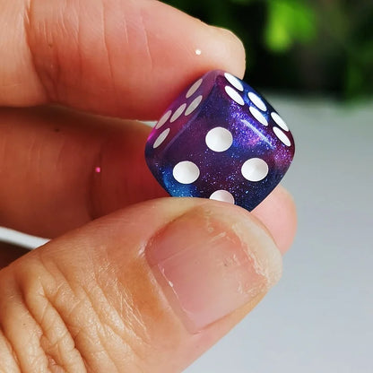 Multi-colour 10 piece 6-sided Dice Set