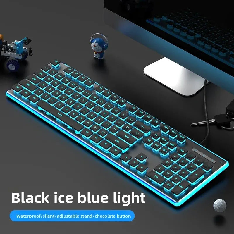 Ultra-Thin Silent Wired Mechanical Keyboard