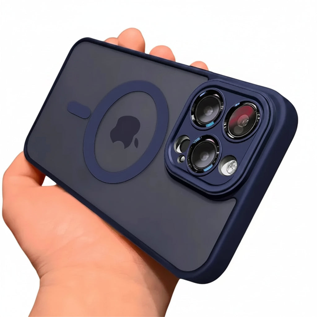 Lens Protection Translucent Phone Case (for iPhone)