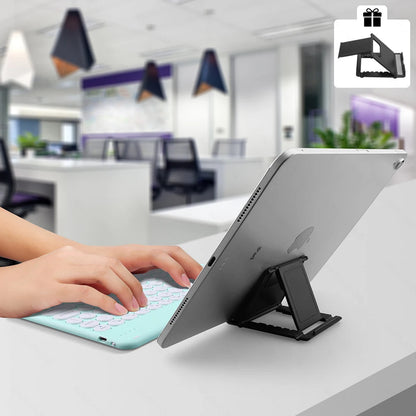 Lightweight Portable Wireless Keyboard and Mouse for Laptops and Tablets