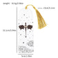 Fourth Wing Dragon Bookmark with Tassels