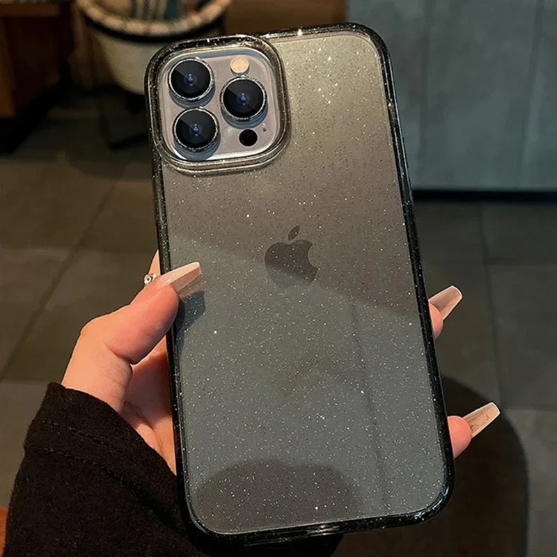 Glitter Clear Phone Case (for iPhone)