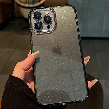Glitter Clear Phone Case (for iPhone)