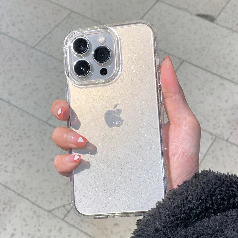 Glitter Clear Phone Case (for iPhone)