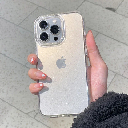 Glitter Clear Phone Case (for iPhone)