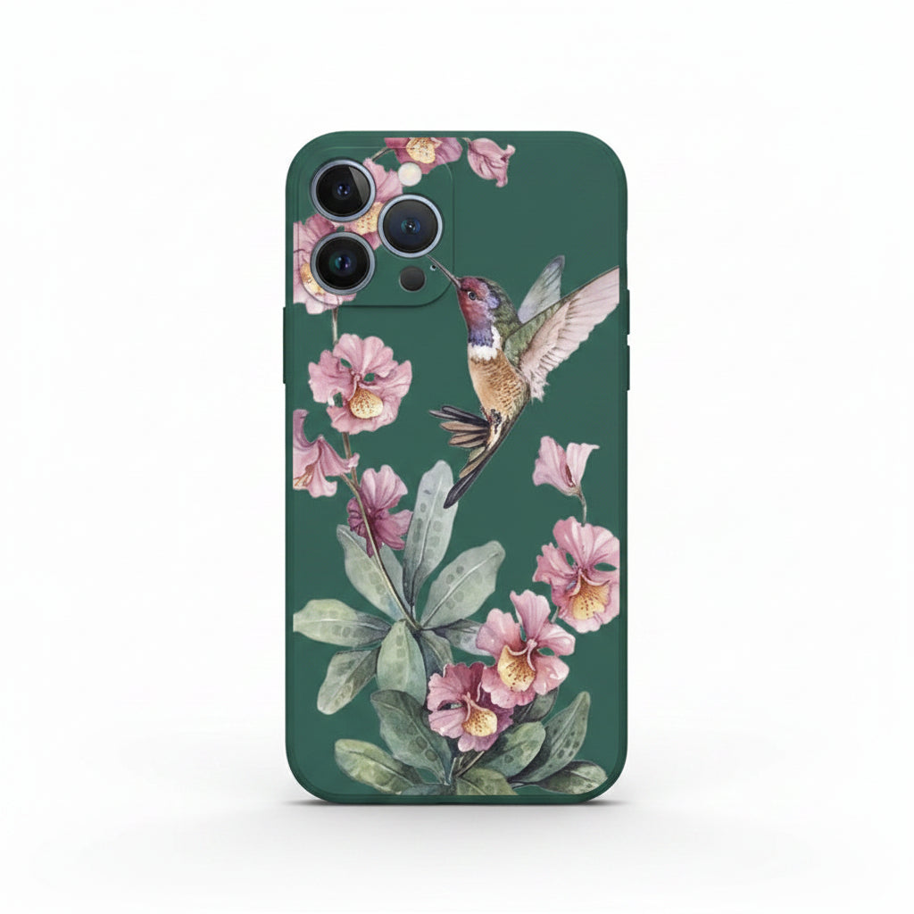 Hummingbird Garden Phone Case (for iPhone)
