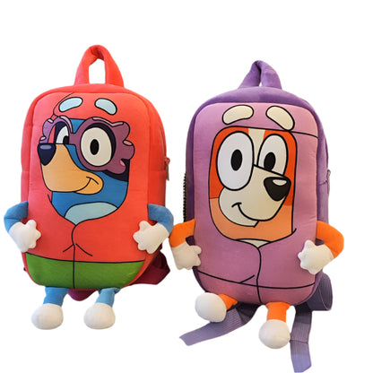 Kindergarten Kids Backpack of Bluey Characters