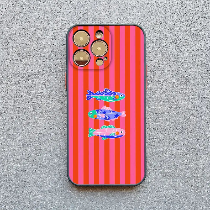 Sardines Funny Colourful Phone Case (for iPhone)