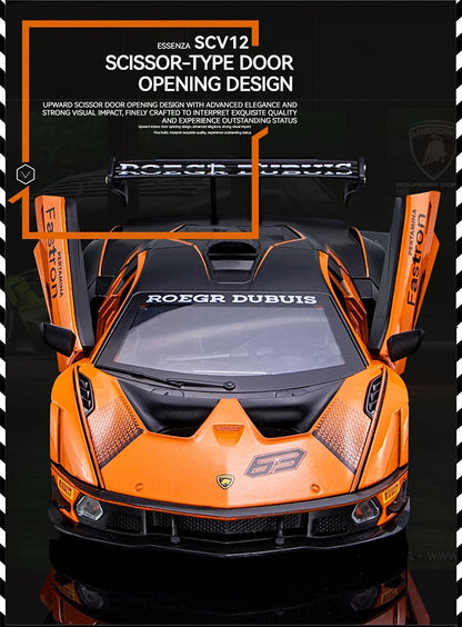 Battery-operated Model Car 1:24 of Lamborghini Essenza SCV12