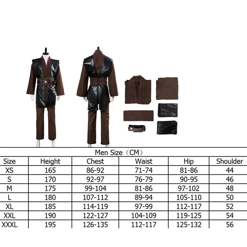 Adult Costume of Anakin from Star Wars