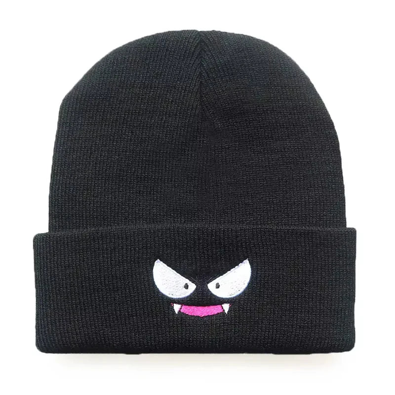 Adult Knit Beanie with Pokémon Faces