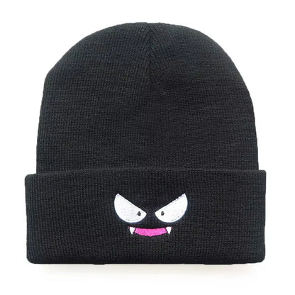 Adult Knit Beanie with Pokémon Faces