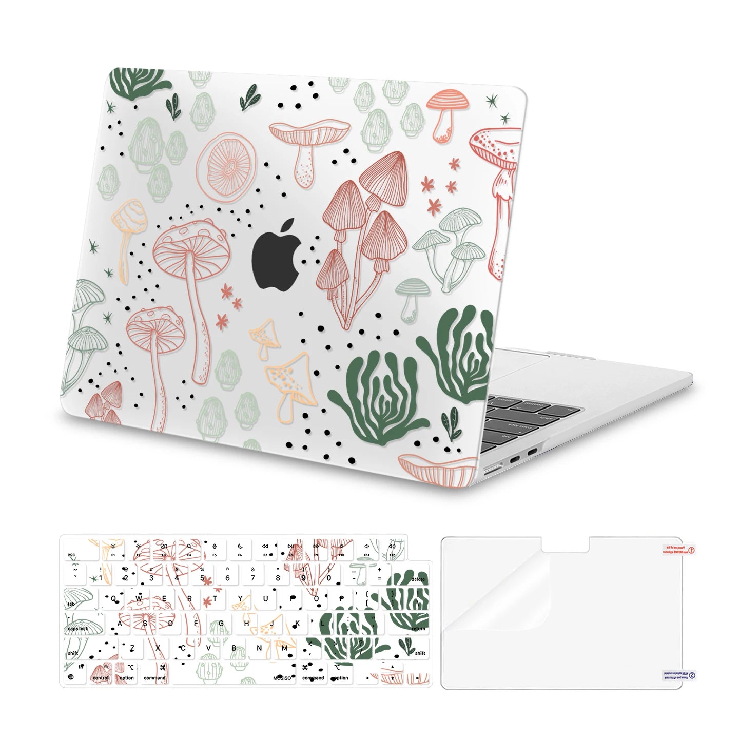 Colourful Hardshell Protective Laptop Case (for Macbook)