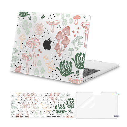 Colourful Hardshell Protective Laptop Case (for Macbook)