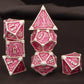 Dungeons and Dragons Metal Dice Set