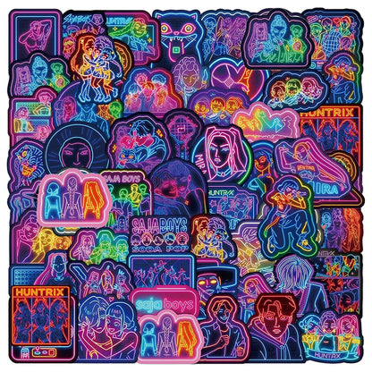 Sticker Decals of K-Pop Demon Hunters