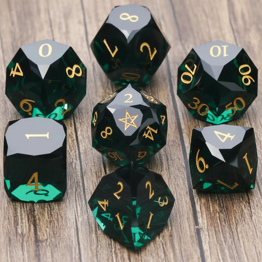 Dark Magic 7 Piece DND Dice Set