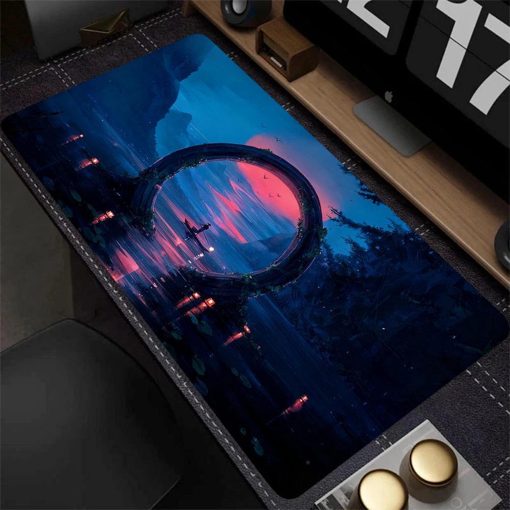 Beautiful Galaxy Space Computer Desk Mat