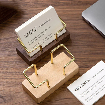 Desktop Business Card Holder