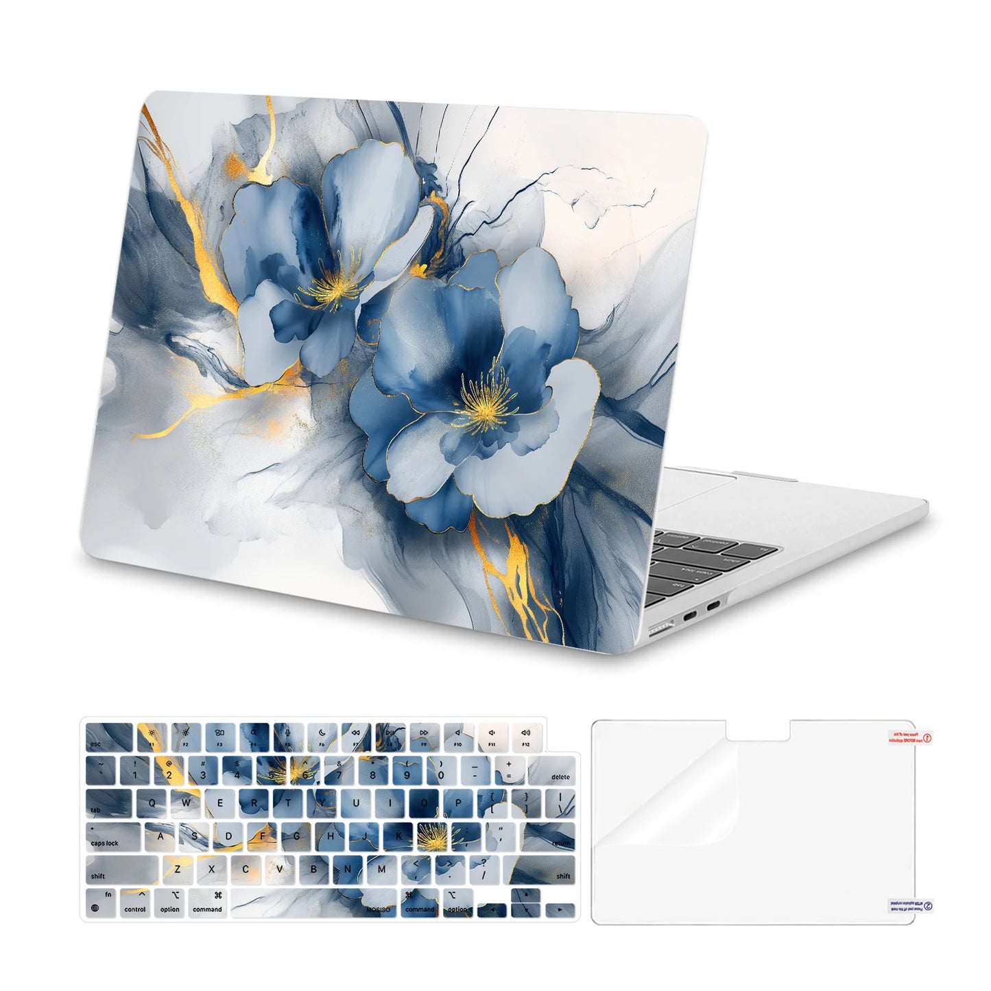 Colourful Hardshell Protective Laptop Case (for Macbook)