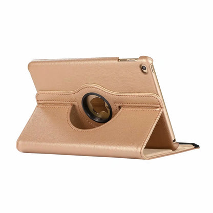 Faux Leather Case with Stand and 360 degree Rotation (for iPad)