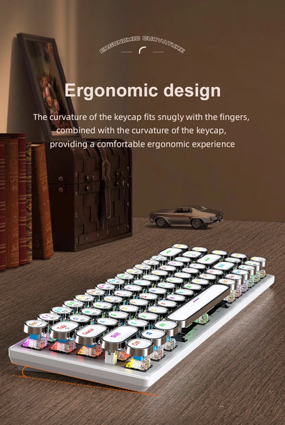 APAYADO DK68 Punk Mechanical Wireless Keyboard