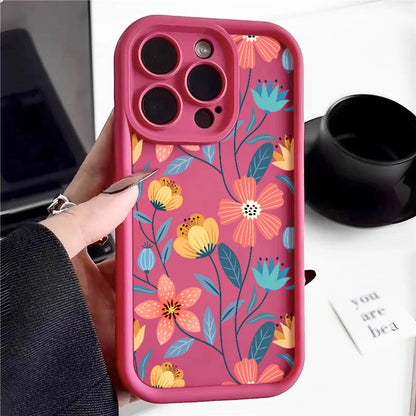 Flower Garden Shockproof iPhone Case - iPhone 15 range