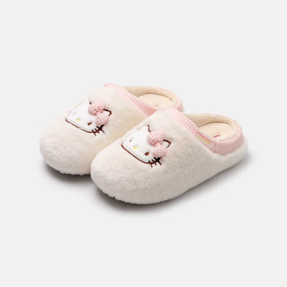 Winter Home Slippers of Hello Kitty