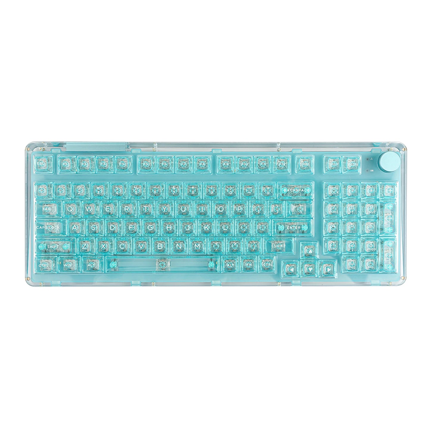 KiiBOOM Phantom 98-Key Plate-Mounted Mechanical Keyboard