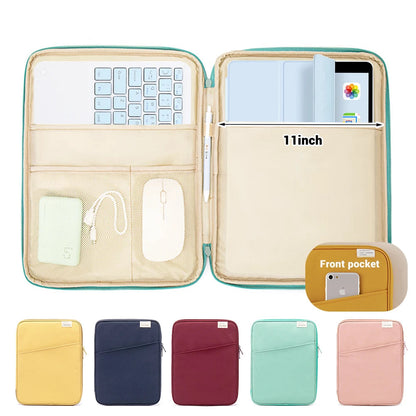 Plain Colour Tablet Travel Case 11-13inch